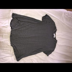 Black-and-white Stella T-shirt dress